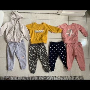 BUNDLE baby girls Primark outfits size 12-18 month